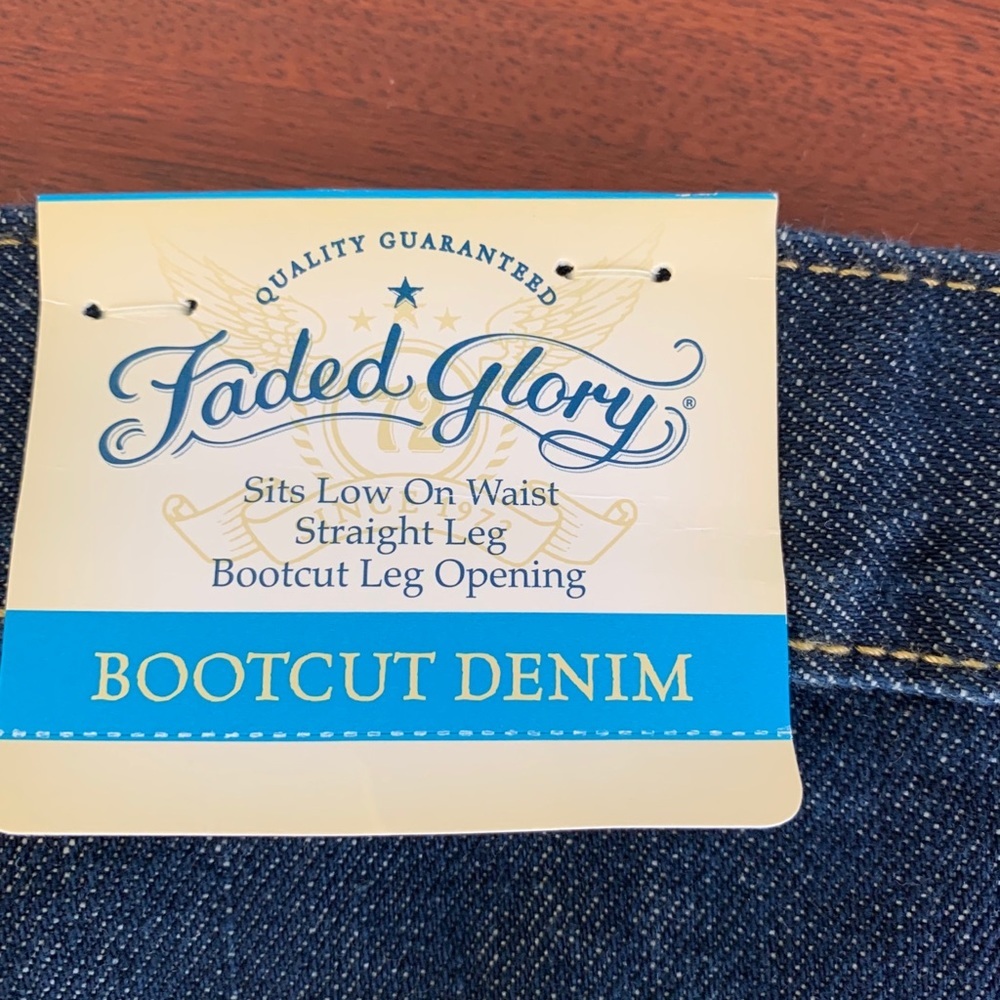 Faded glory boot cut jeans - Picture 6 of 8